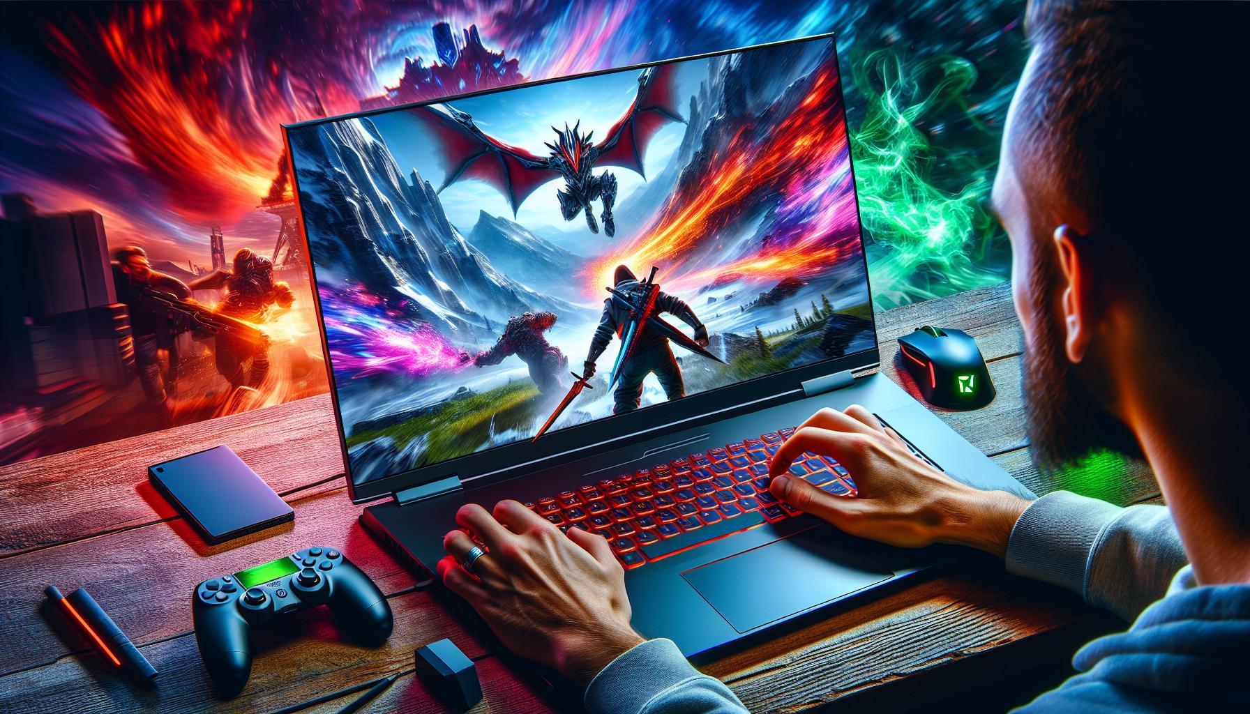 Laptopy gamingowe z kartą RTX 3060: płynna rozgrywka w najnowszych tytułach